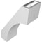 Ekena Millwork 4-in. W x 8-in. D x 12-in. H Westlake Architectural Grade PVC Knee Brace BRCP04X08X12WTL - alternate 5